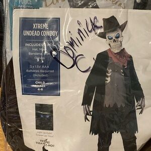 Xtreme undead cowboy costume